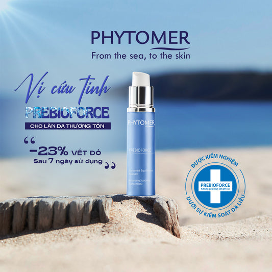 HỆ VI SINH VẬT TRÊN DA VÀ VAI TRÒ CỦA PREBIOFORCE - Giải Pháp Bảo Vệ Da Từ Phytomer